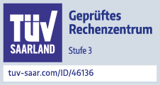 46136 Prüfzeichen WestfalenWIND TÜV geprueftes Rechenzentrum 2025 zw
